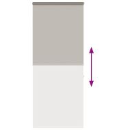 Ролетна щора за душ с касета 100x240 см Ширина на плата 96 см