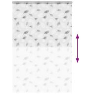 Ролетна щора за душ с касета 150x240 см Ширина на плата 146 см