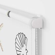 Ролетна щора за душ с касета 110x240 см Ширина на плата 106 см