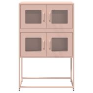 Висока дъска Pink 68x39x107 cm Стомана