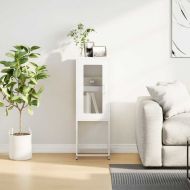 Шкаф бял 36x39x107 cm Студено валцувана стомана