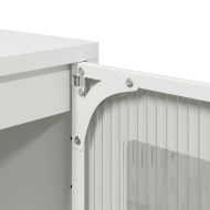 Шкаф бял 36x39x107 cm Студено валцувана стомана