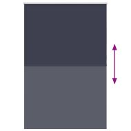 Ролкова щора Blackout морски 160x230 см Ширина на плата 156,6см