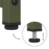 Нощно шкафче маслиненозелено 36x39x60,5 cm