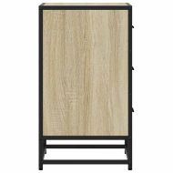 Нощно шкафче Сонома дъб 40x34,5x60 cm