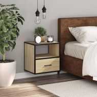 Стенно нощно шкафче Sonoma Oak 40x31x39,5 cm