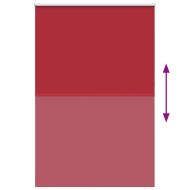 Ролкова щора Blackout червен 160x210 см Ширина на плата 156,6см