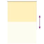 Ролетна щора Blackout жълт 90x150 см ширина на тъканта 85,7см