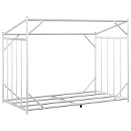vidaxL Стойка за дърва за огрев с дъждобран, 151x80,5x110,5 см