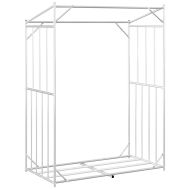 vidaxL Стойка за дърва за огрев с дъждобран, 150x80x200 см