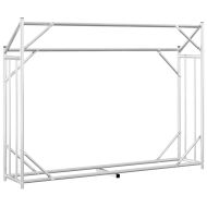 vidaxL Стойка за дърва за огрев с дъждобран, 151x40,5x110,5 см