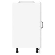 Долен шкаф за мивка "Lyon" Бетонно сив, Инженерно дърво