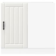 Долен кухненски шкаф, Lucca, бял, инженерно дърво