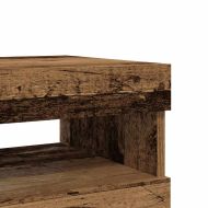 Комплект ТВ шкафове от 2 части с LED светлини