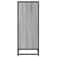 Шкаф за обувки Grey Sonoma 75x38x97,5 cm Изработена дървесина