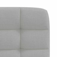 Трапезни столове, 6 бр, облачно сиви, текстил