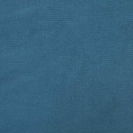 Трапезни столове, 2 бр, сини, кадифе