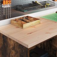 гаражни шкафове, 2 бр, опушен дъб, инженерно дърво