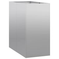 Кашпа, 40x80x80 см, поцинкована стомана