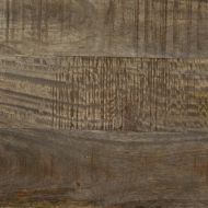 Нощно шкафче Светло сиво 50x33x60 cm Масивна дървесина Манго