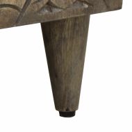 Шкаф 40x33x75 cm Масивна дървесина Манго