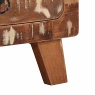 Нощно шкафче 2 бр. 40x32x46 см Масивна дървесина Възстановена