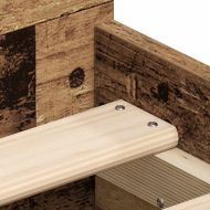 Рамка за легло без матрак старо дърво 90x190см инженерно дърво