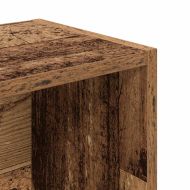 Библиотека, старо дърво, 31x24x102 см, инженерно дърво