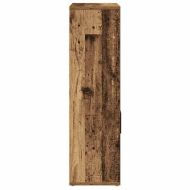 Библиотека, старо дърво, 60x24x85 см, инженерно дърво