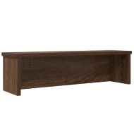Кухненски стелаж за подреждане Кафяв дъб 60x15x16 cm