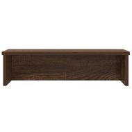 Кухненски стелаж за подреждане Кафяв дъб 60x15x16 cm
