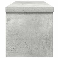 Кухненска стойка, подреждаща се бетонно сиво 60x15x16 см