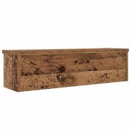 Кухненски стелаж за подреждане на старо дърво 60x15x16 cm