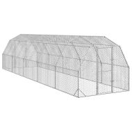 Пилешки бяг 2,5x10x2,25 m Поцинкована стомана