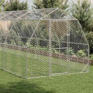 Пилешки бяг 2,5x10x2,25 m Поцинкована стомана