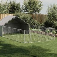 Открита кучешка колиба с бягаща пътека 7x3x1,9 m
