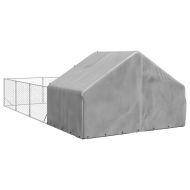 Открита кучешка колиба с бягаща пътека 7x3x1,9 m