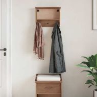 Стенна закачалка за палта SANDNES 45x12x35 cm