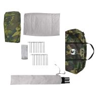 Семейна палатка, типи, 8-местна, камуфлаж, водоустойчива