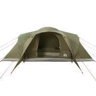 Семейна куполна палатка 6-местна маслиненозелена водоустойчива