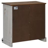 Шкаф HALDEN с плъзгаща се врата бял 80x40x80 cm