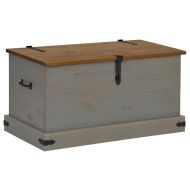 Скрин за съхранение HALDEN сива 91x48x47 cm бор