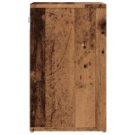 Шкаф за обувки от старо дърво 52x30x50 cm