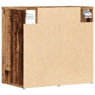 Шкаф за обувки от старо дърво 52x30x50 cm