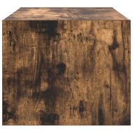 ТВ шкаф опушен дъб 60x31x25,5 cm инженерна дървесина