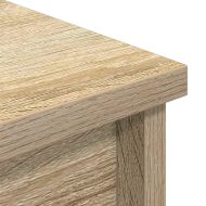 Висока дъска Сонома дъб 37,5x35x180 cm Инженерна дървесина