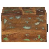 Стенни нощни шкафове 2 бр. масивна дървесина възстановена