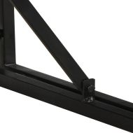 Масичка за кафе 50x50x35 cm Масивна груба дървесина Манго