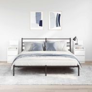 Нощни шкафчета с 2 чекмеджета 2 бр., бяло 38x34x80 см