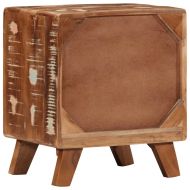 Нощно шкафче 40x32x46 cm Масивна дървесина Възстановена